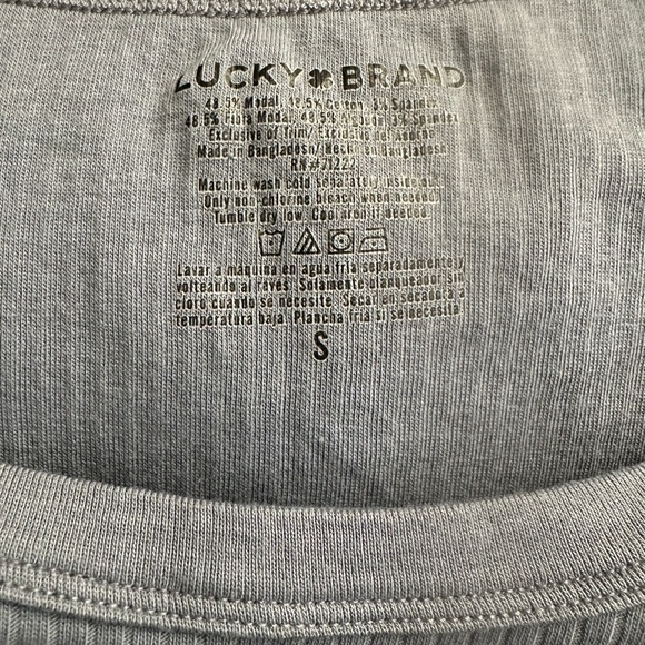 Lucky Brand Blue Short Sleeve Tee - Picture 2 of 4